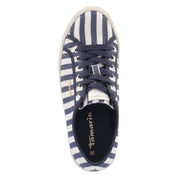 Schnür-Espadrilles  Blau