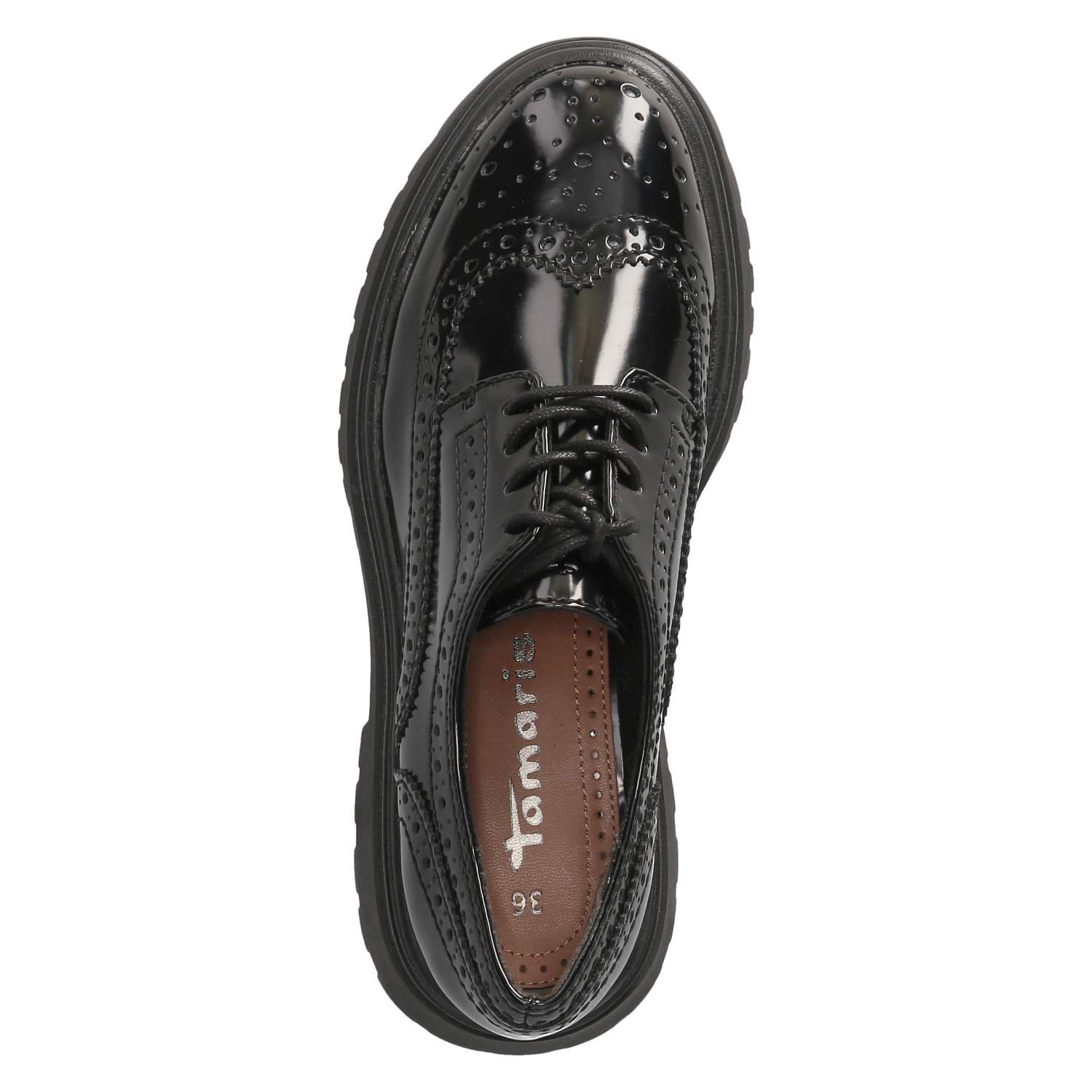 Schnürschuhe  Schwarz