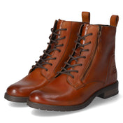 Schnürstiefeletten  Braun