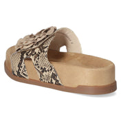 Pantoletten  Beige