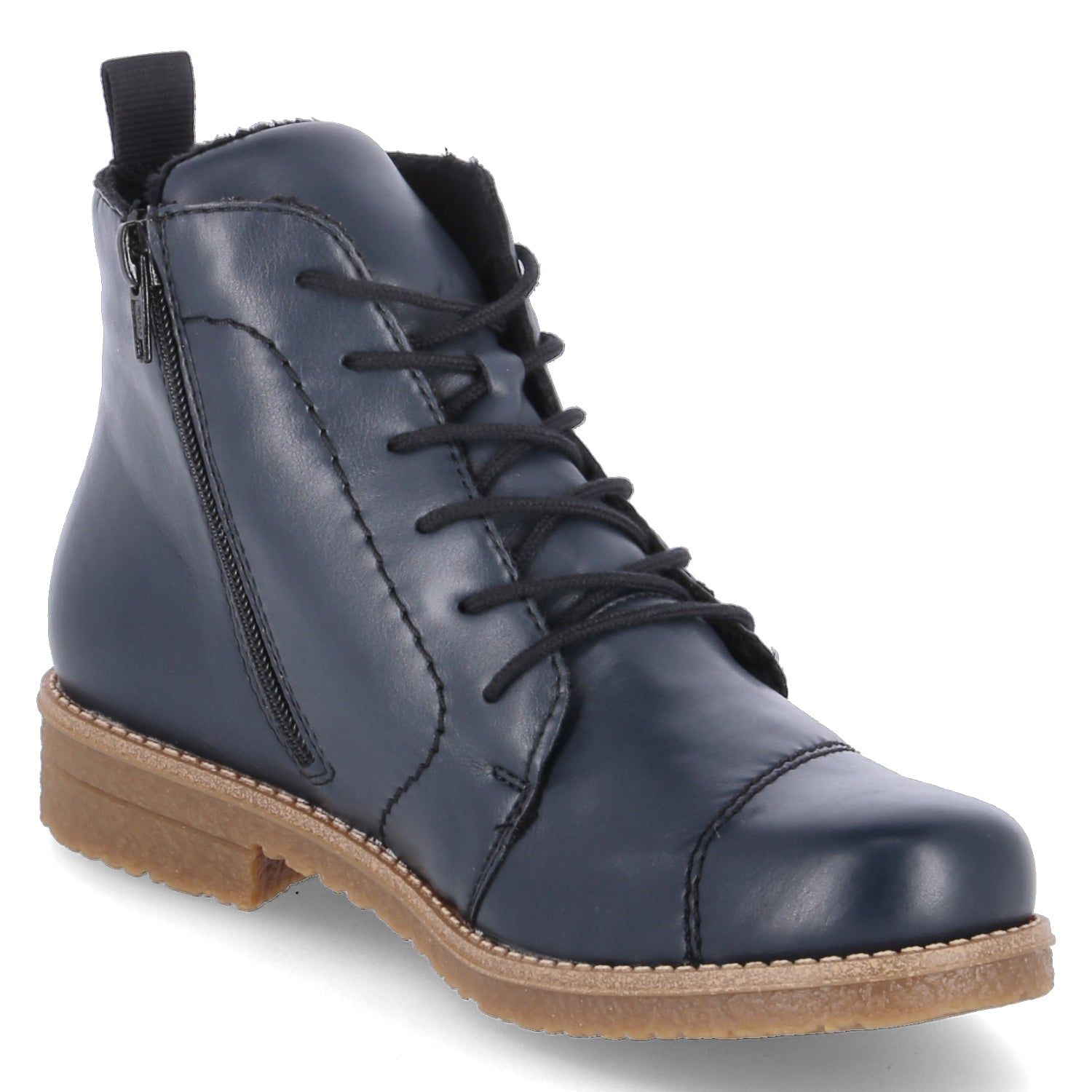 Schnürstiefeletten  Blau