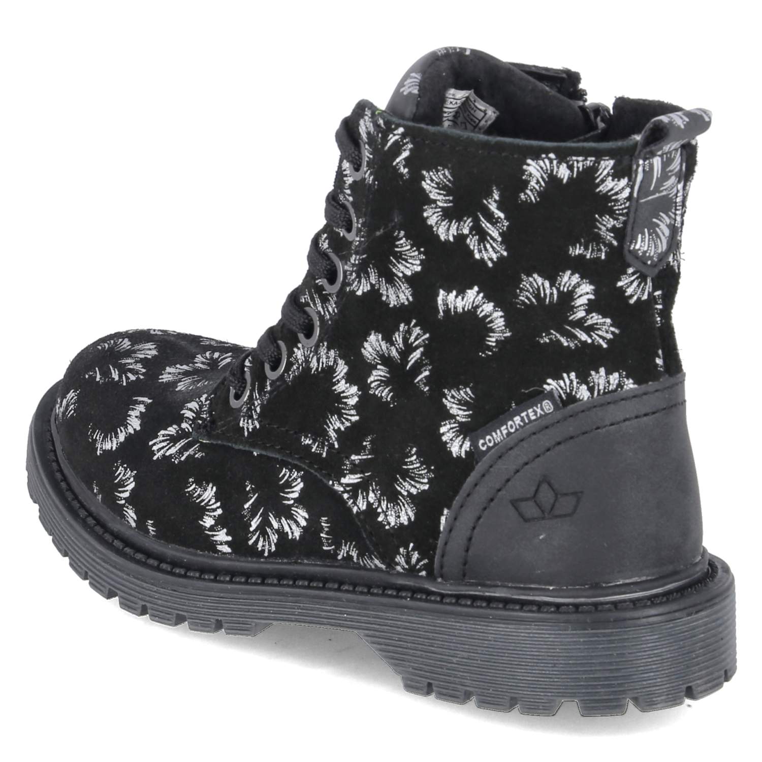 Schnürboots MALATI  Schwarz