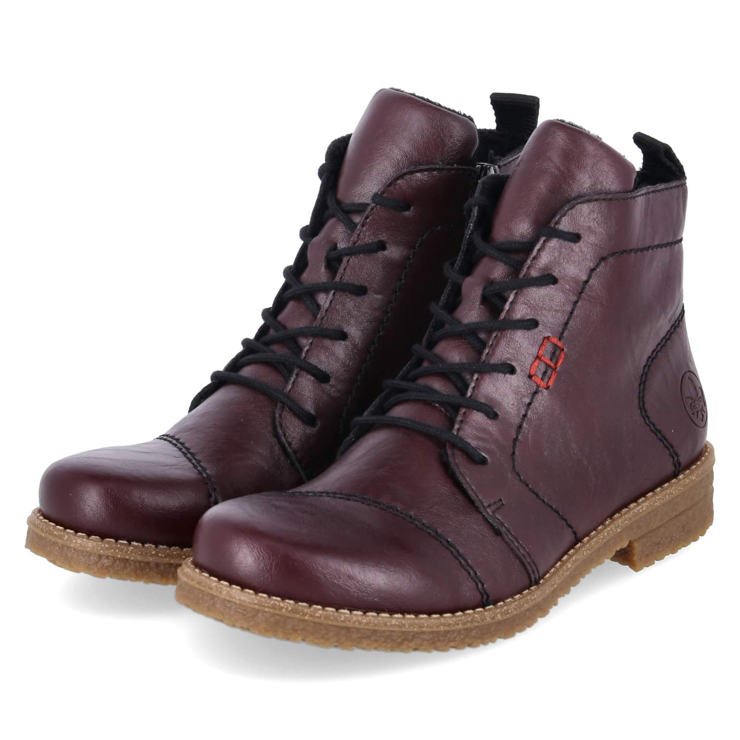 Schnürboots  Rot