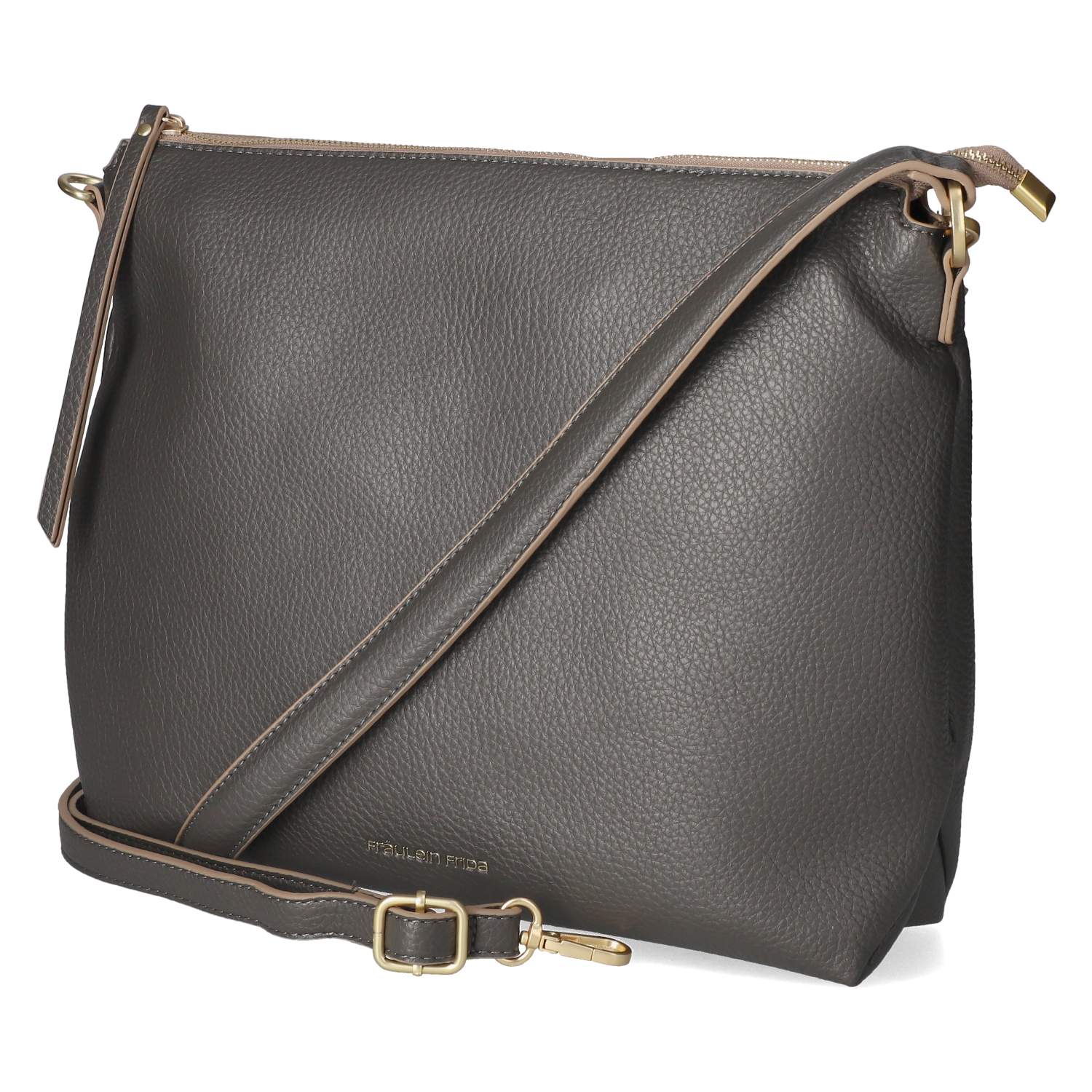Schultertasche  Grau