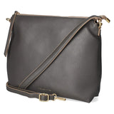 Schultertasche  Grau