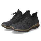 Low  Sneaker  Grau