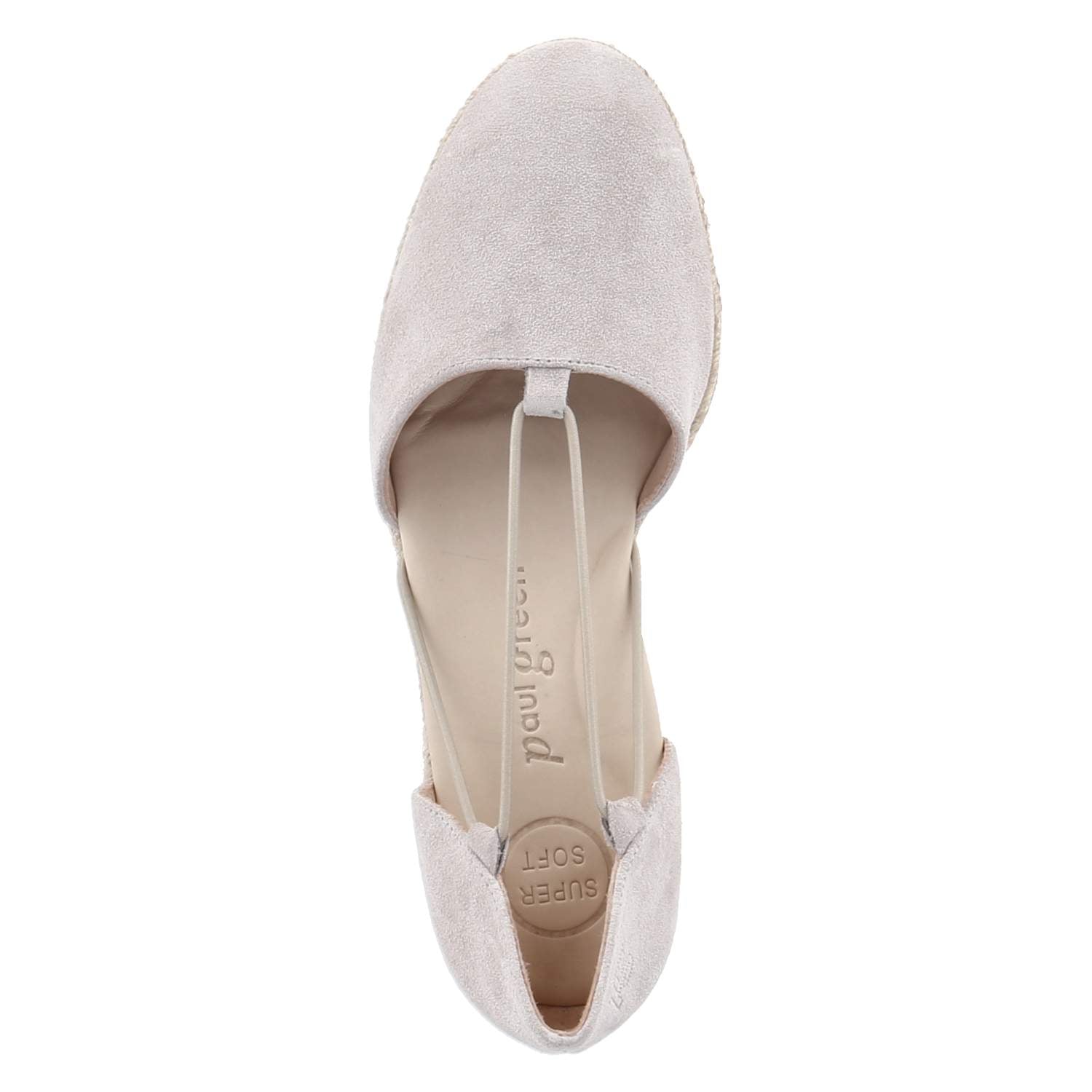 Espadrille-Ballerinas  Grau