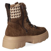 Schnürstiefeletten Saiga Grün