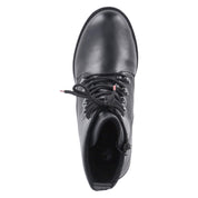 Schnürstiefeletten  Schwarz