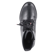 Schnürstiefeletten  Schwarz