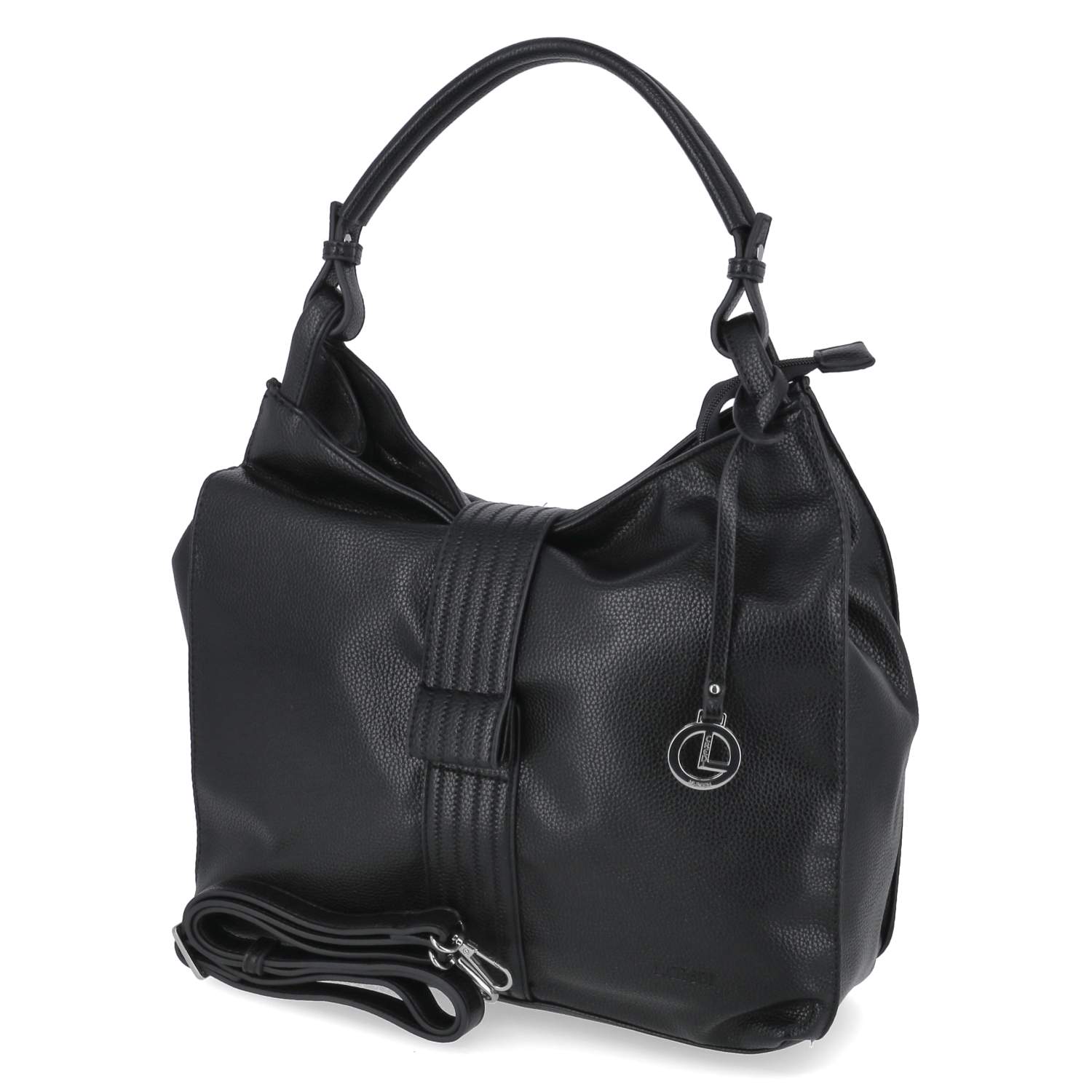 Hobo Bag SANTINA  Schwarz