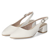 Slingpumps  Weiß