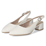 Slingpumps  Weiß