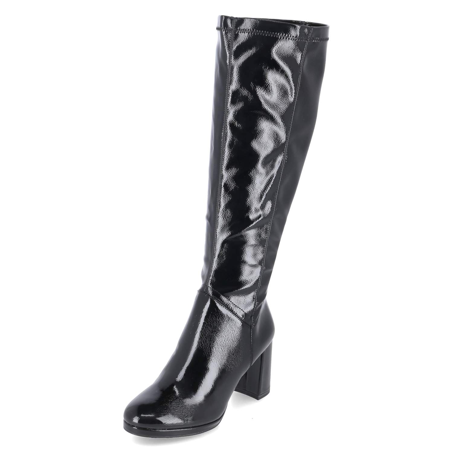Lackstiefel  Schwarz