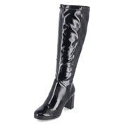 Lackstiefel  Schwarz