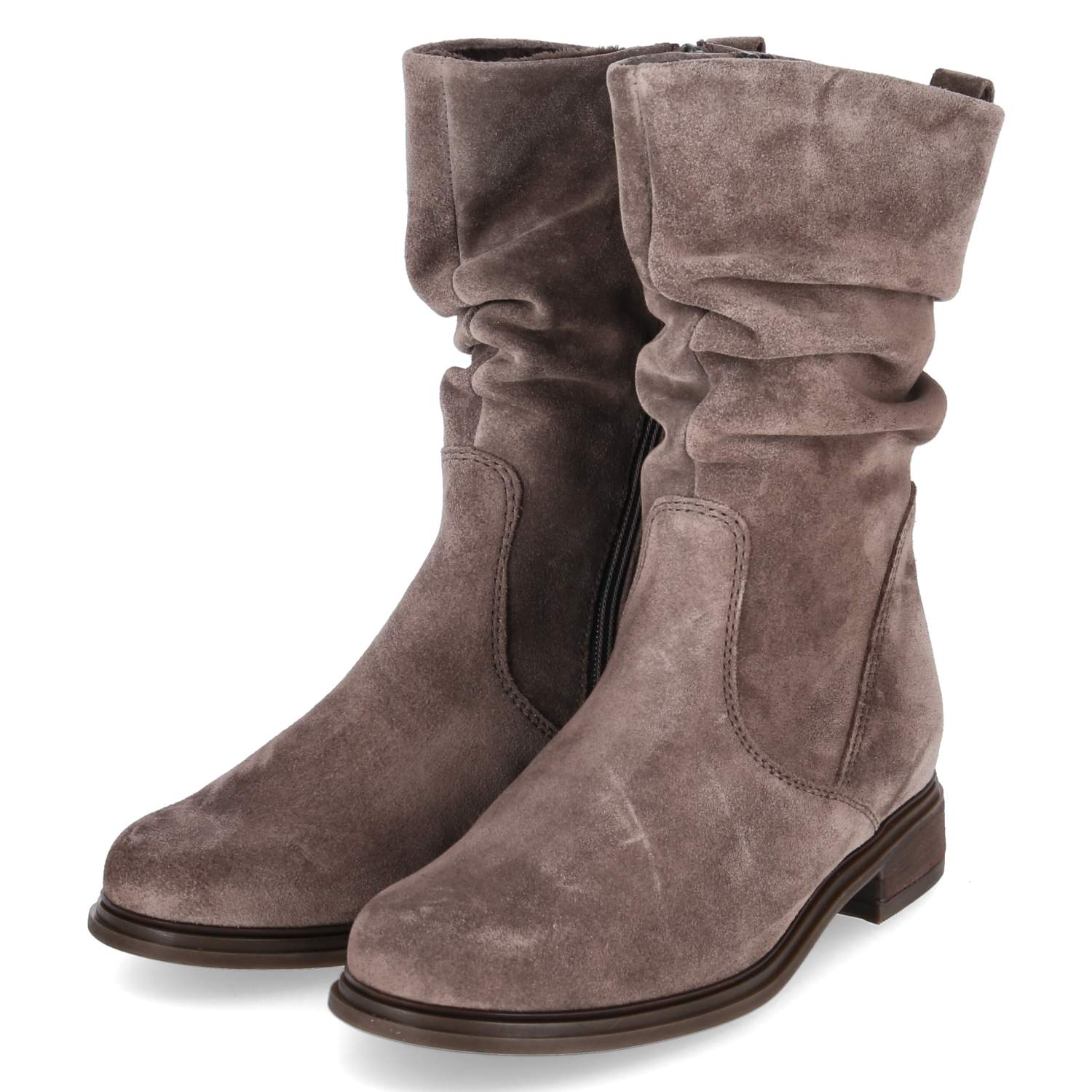 Slouchy Boots  Taupe