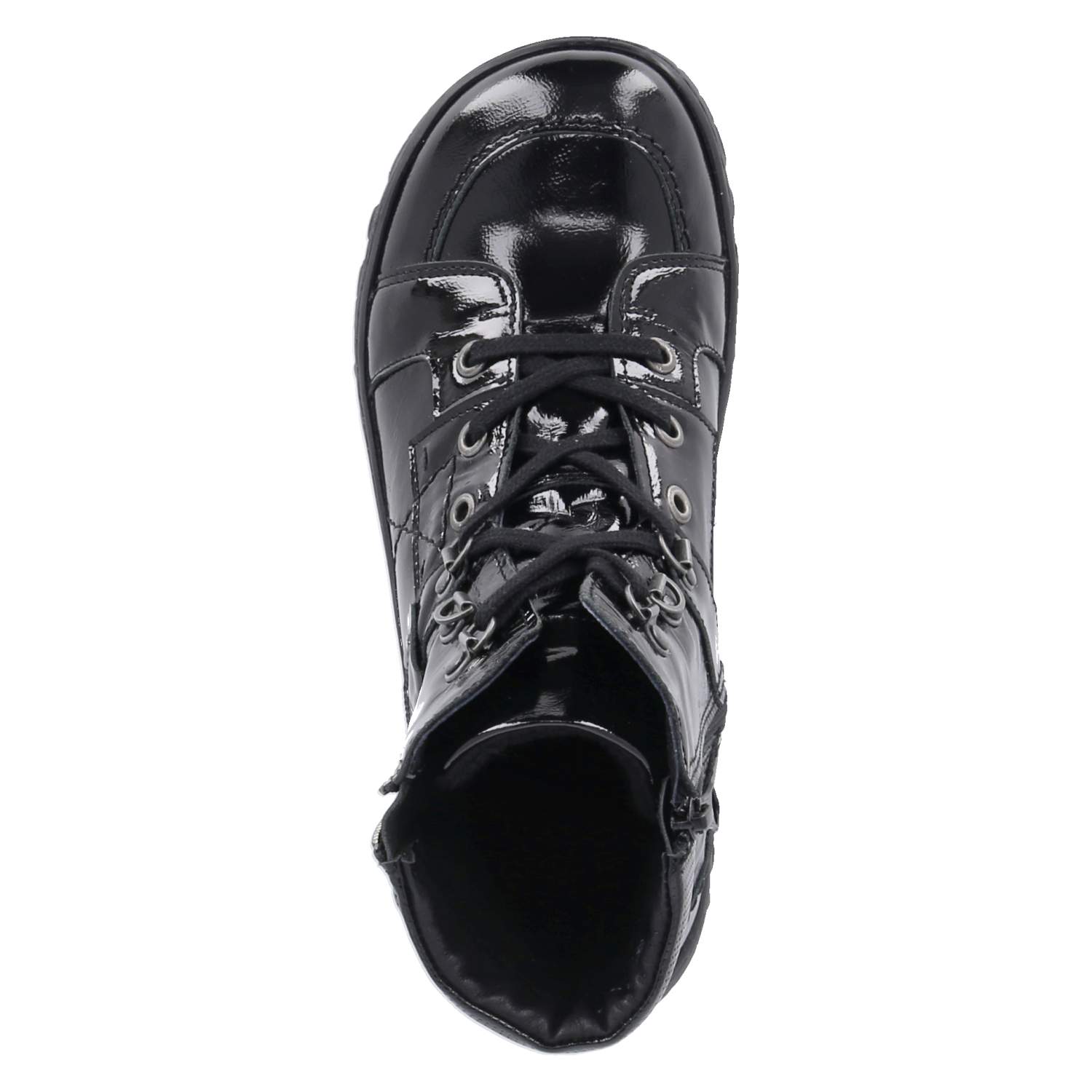 Schnürboots  Schwarz