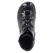 Schnürboots  Schwarz