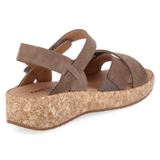 Sandalen  Taupe
