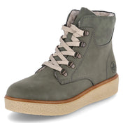 Schnürstiefeletten  Grün