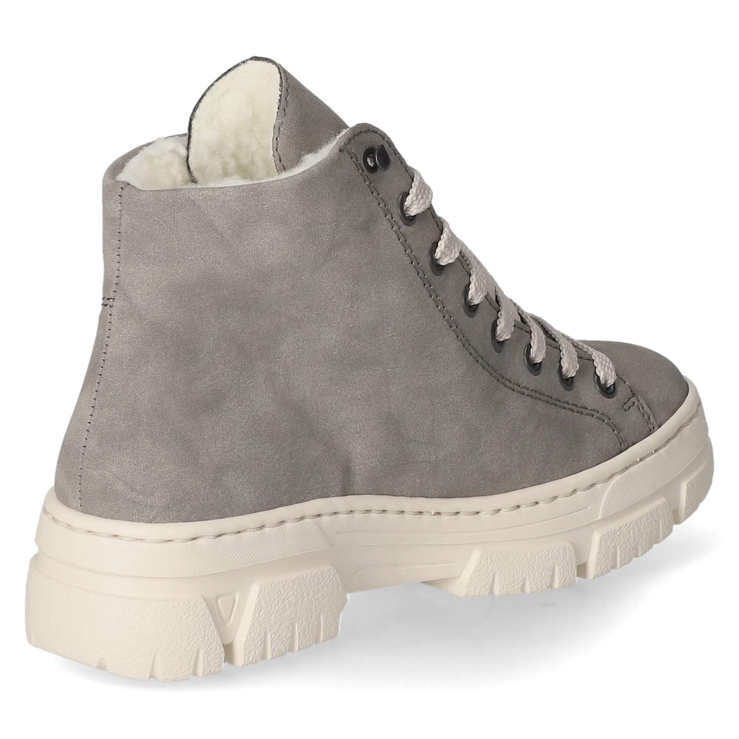 Schnürstiefeletten  Grau