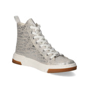 High Sneaker  Silber
