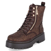 Schnürboots  Braun