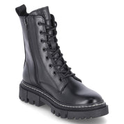 Schnürboots  Schwarz