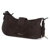 Baguette Bag MARINA SUEDE  Braun