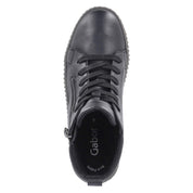 Schnürstiefeletten  Schwarz