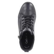Schnürstiefeletten  Schwarz