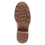 Schnürstiefeletten  Gelb