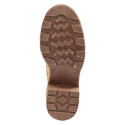 Schnürstiefeletten  Gelb