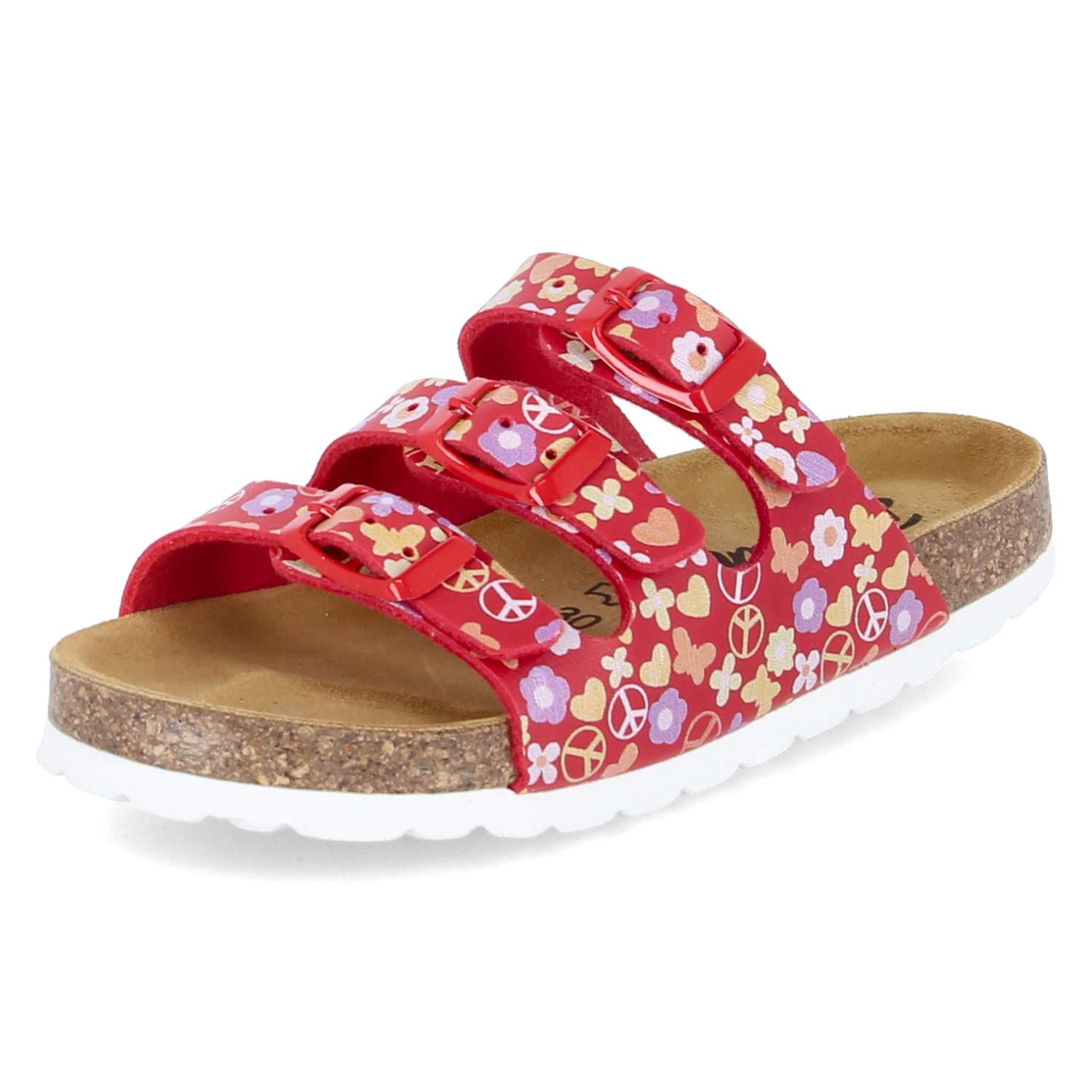 Pantoletten  Rot