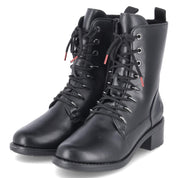 Schnürstiefeletten  Schwarz