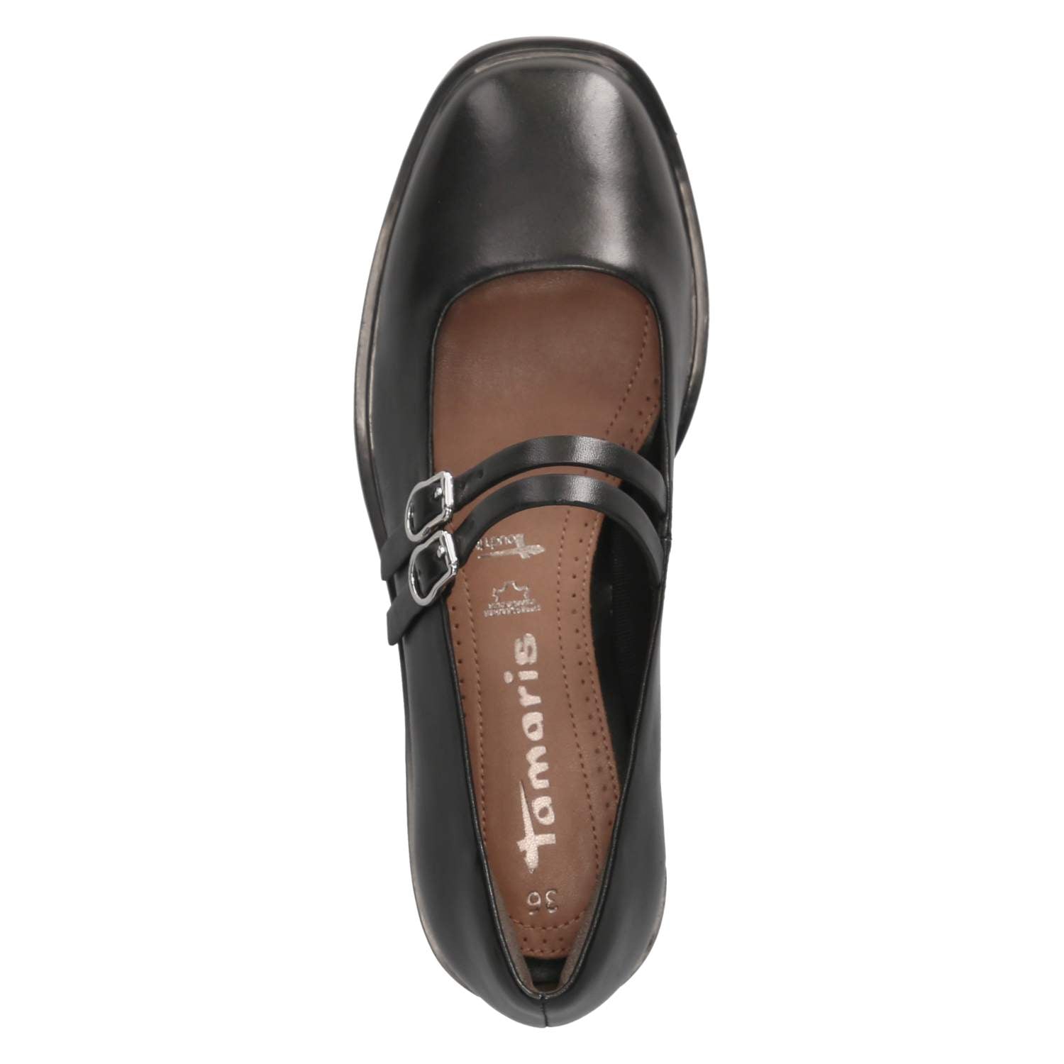 Spangenballerinas  Schwarz