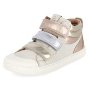 Barfuß-Klettboots LEAP  Taupe