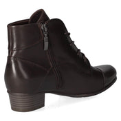 Schnürstiefeletten  Braun