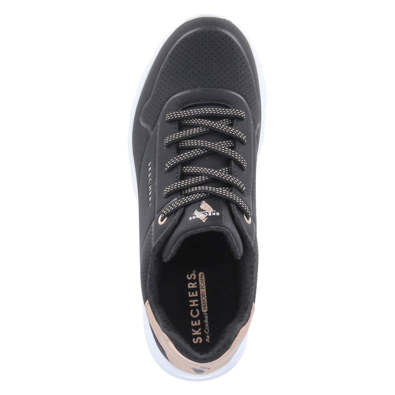 Sneaker UNO LITE METALLIC MODE  Schwarz