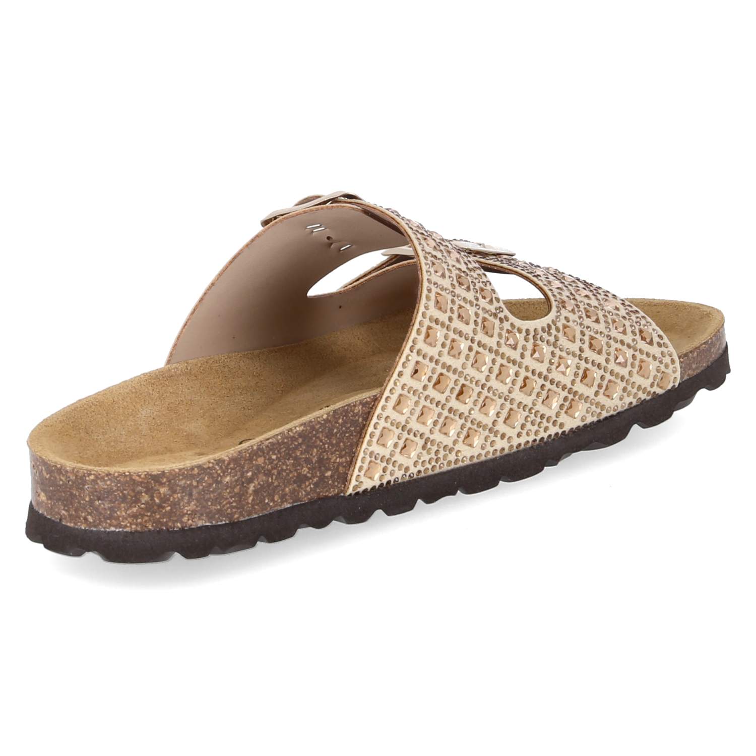 Pantoletten VARIS SPARK Beige