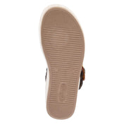 Plateau-Sandalen  Braun