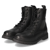 Schnürstiefeletten  Schwarz