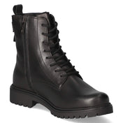 Schnürstiefeletten  Schwarz