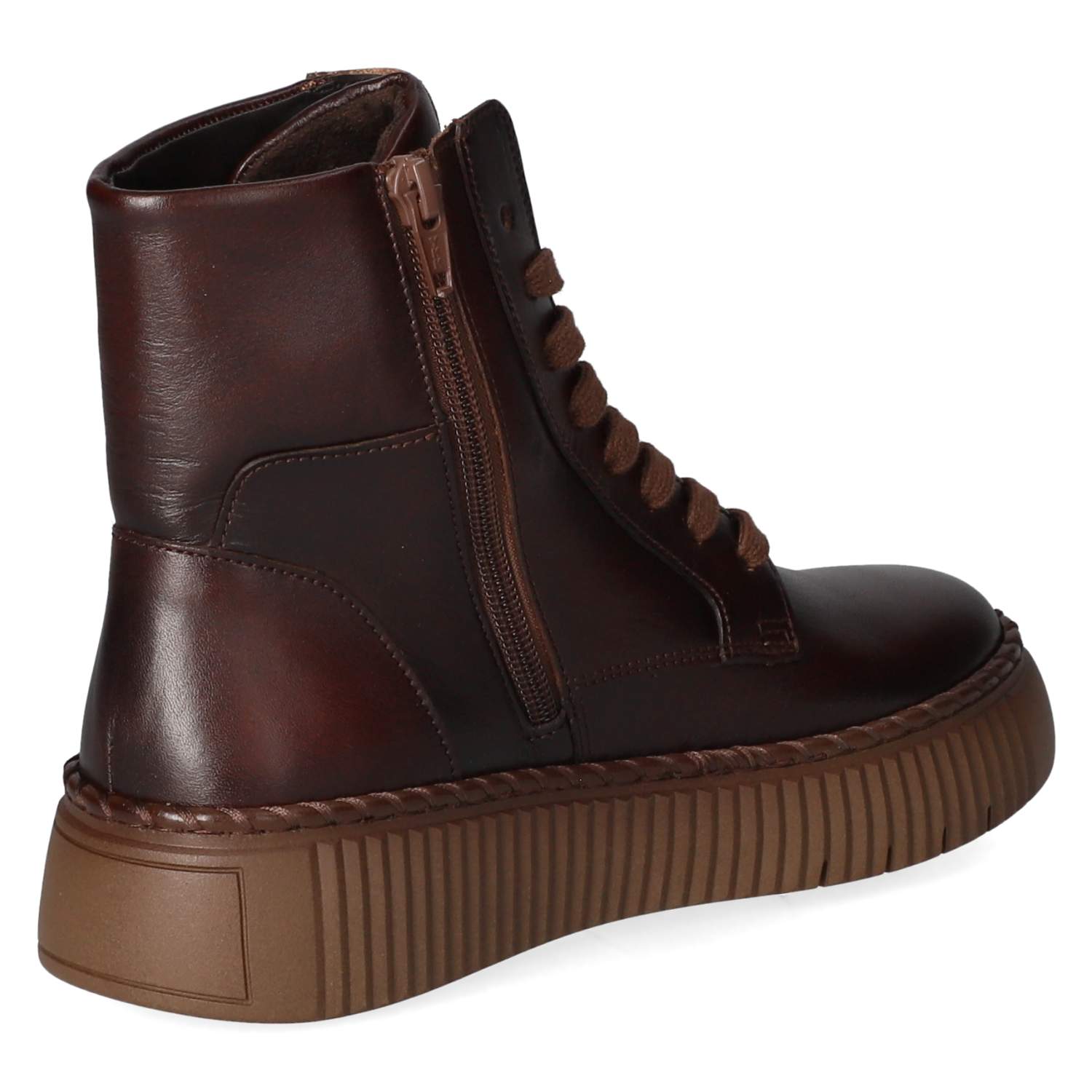 Schnürstiefel  Braun