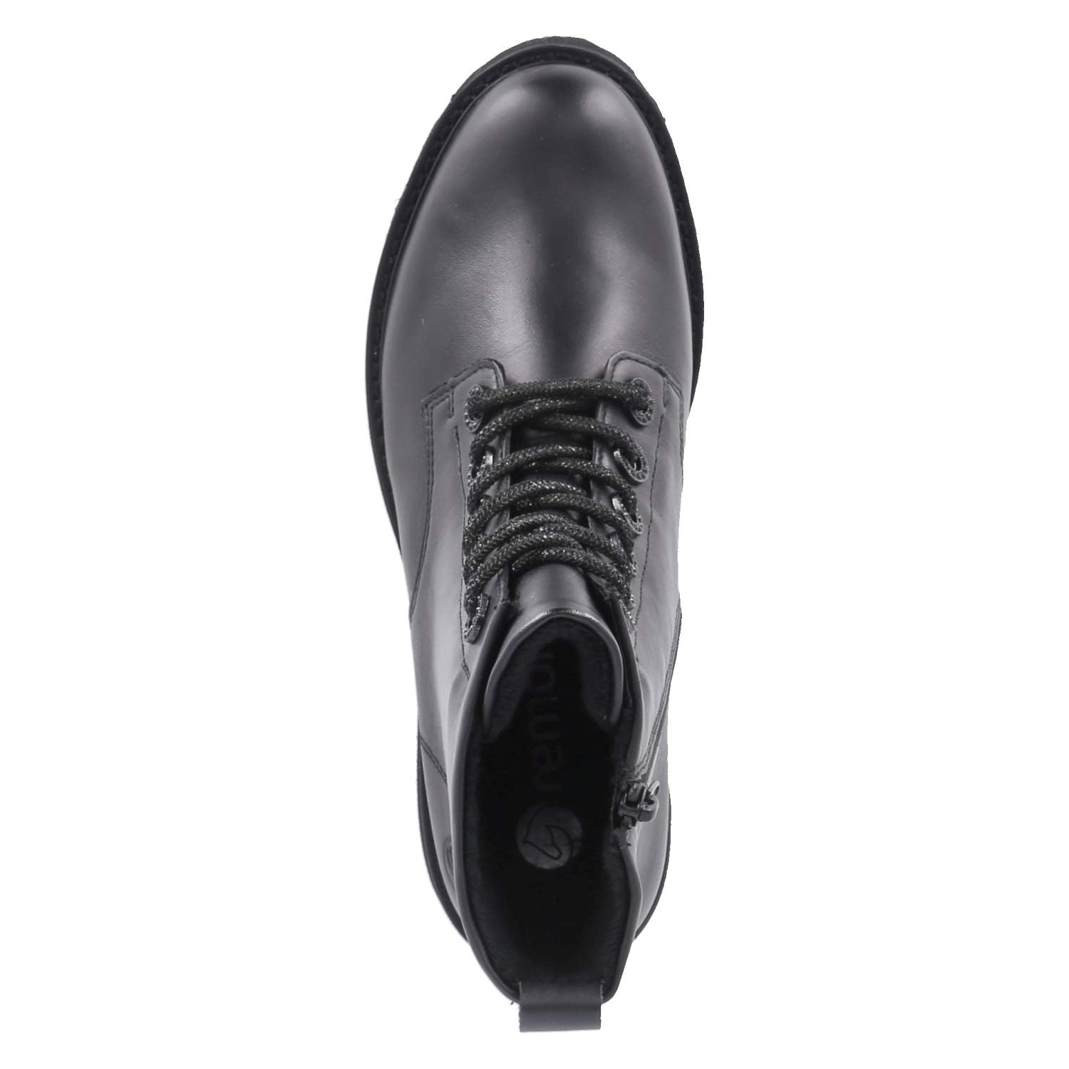 Schnürboots  Schwarz
