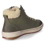 Schnürstiefeletten  Grün