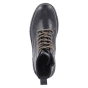 Schnürboots  Schwarz