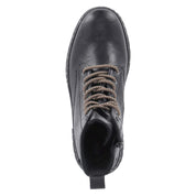 Schnürboots  Schwarz