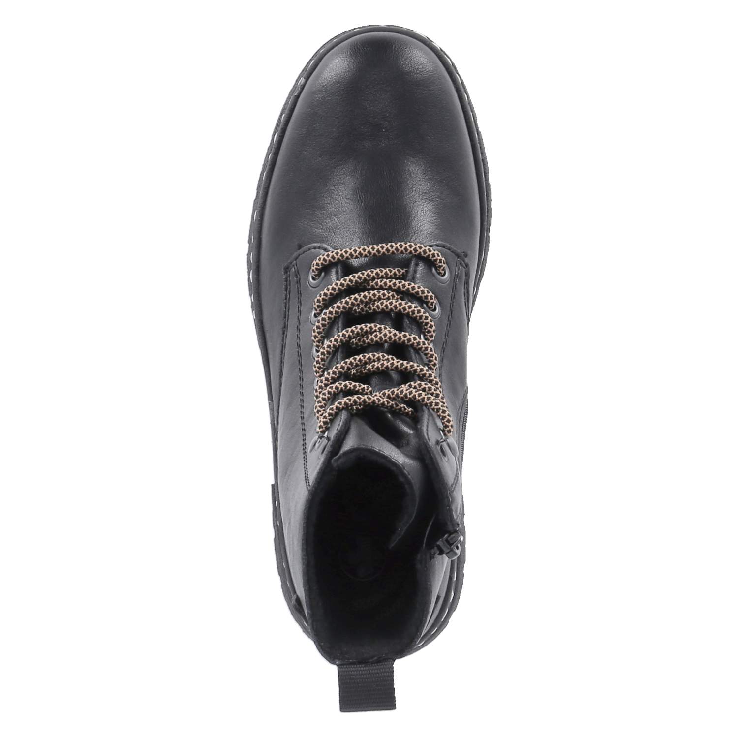 Schnürboots  Schwarz