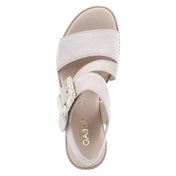 Espadrille-Sandaletten  Beige